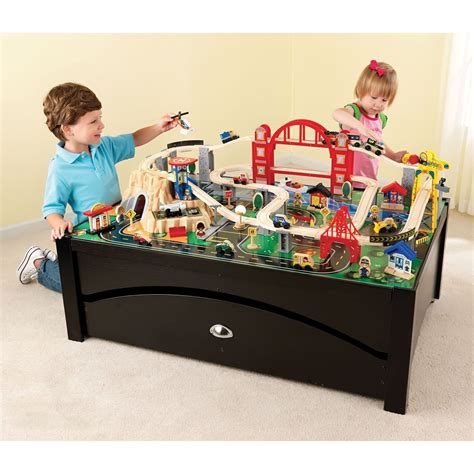 The Best Train Table For Kids Less Mess Happy Moms