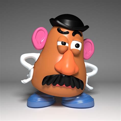 Mr Potato Head Toy Story Cg Dokuları In 3d Derlemeler 3dexport