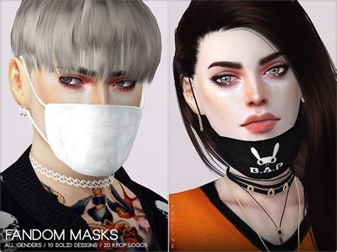 Masks By Pralinesims Sims 4 Sims Cc The Sims 4 Packs