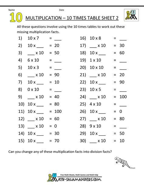 3rd Grade Math Worksheets Free 3rd Grade Math Worksheets