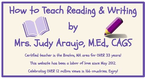 How To Teach Reading Mrsjudy Araujo Medcags Reading Specialist