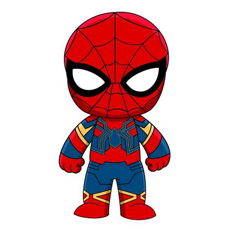 Png Spider Man Clipart 4 Of Set Png Cartoon Spider Man Etsy Singapore