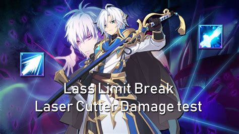 Grand Chase For Kakao Lass Limit Break Skill 1 Laser Cutter Test Youtube