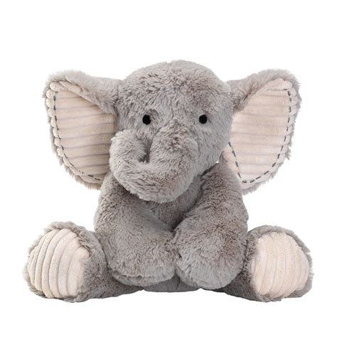 Toys And Hobbies Gray Long Nose Elephant Stuffed Animals Soft Toy Plush