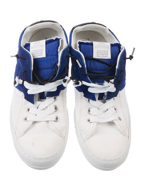 MAISON MARGIELA Canvas Low-Top Sneakers in 2020 | Sneakers men, Top sneakers, Sneakers