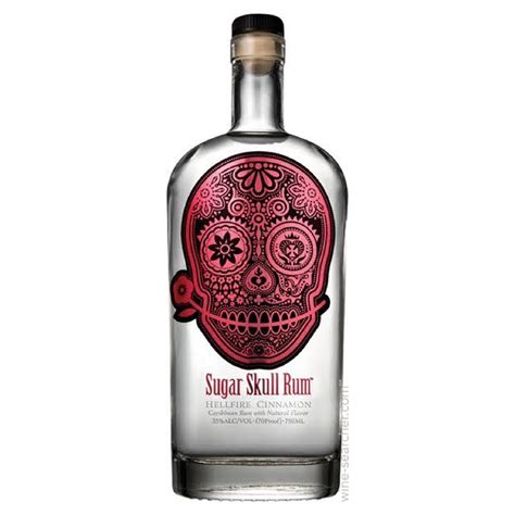 Sugar Skull Hellfire Cinn Rum Liquor Geeks