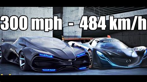 Top 5 Fastest Cars In The World Youtube