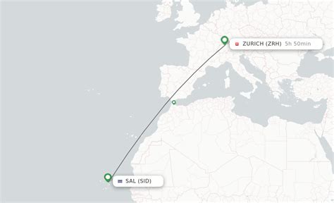 Direct Non Stop Flights From Sal To Zurich Schedules Flightsfrom