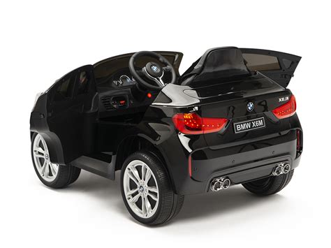 Remote control (can be operated outside of the vehicle by parent or child). Limited Licensed BMW X6M 12v Kids Ride On Car With Remote Control - Kids Vip