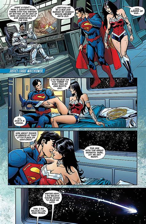 As With Supermanwonder Woman Annual 2 Every Relationship Faces