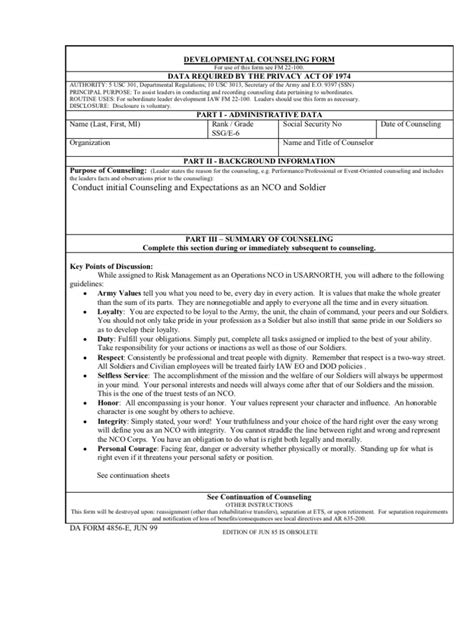 Initial Counseling Doc School Counselor Non