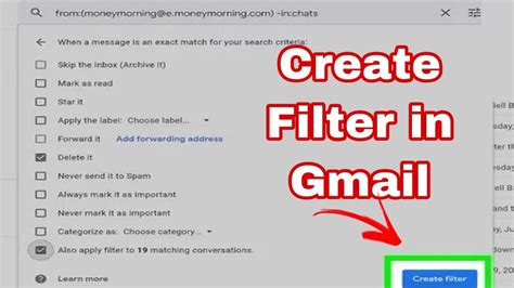 How To Create A Filter In Gmail How To Create Easy Email Filters In