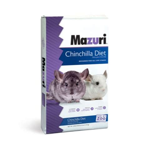 Provide feeders large enough to hold two to three days supply of mazuri rodent breeder 6f at any time. Mazuri® Chinchilla Diet - papapetshop.com
