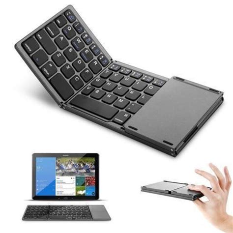 Foldable Wireless Touch Keyboard