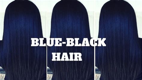 I have dark brown hair and dye it two shades darker to black. Dying My Hair Black with Blue Undertones| NO BLEACH| ft ...