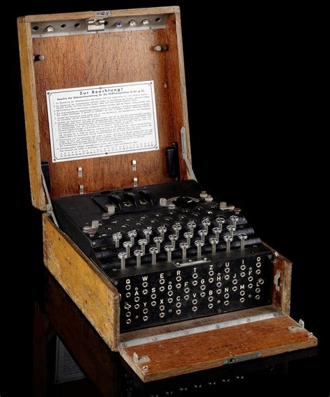 Rare German Enigma Code Machine Sells At Auction For 54 Off