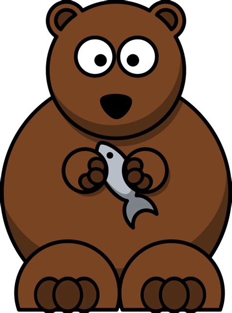 Clipart - Cartoon bear