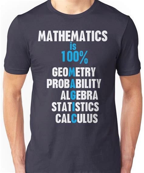 Mathematics Essential T Shirt By Funkybreak Math Shirts Mathematics