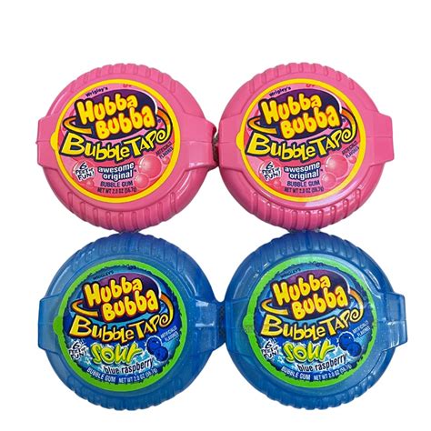 Buy Hubba Bubba Original Bubble Tape And Hubba Bubba Sour Blue