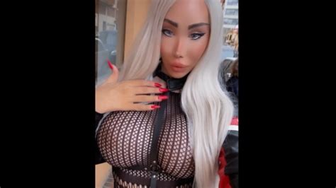 hot blonde plastic milf with big fake silicone tits walking in public xxx mobile porno videos