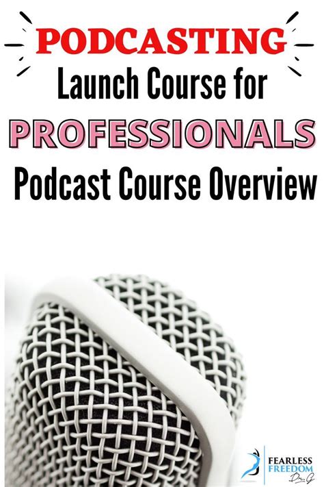 Podcasting Launch Course For Professionals Podcast Course Overview