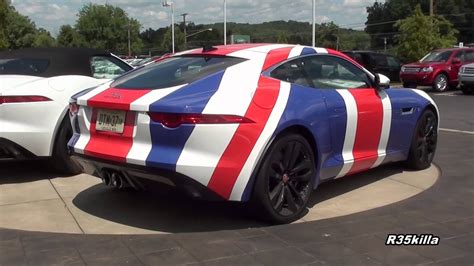 Jaguar F Type Coupe S Union Jack Walkaround In Detail Youtube