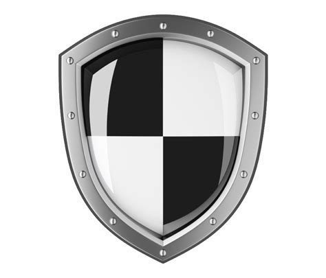 Anti Theft Measures Silver Shield Transparent Png Clip Art Library