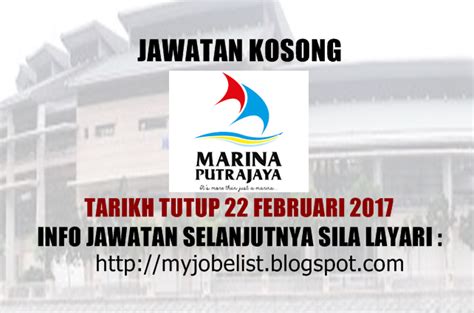 Ratings by 13 convention & exhibition (putrajaya) sdn. Jawatan Kosong di Marina Putrajaya Sdn Bhd - 22 Februari 2017