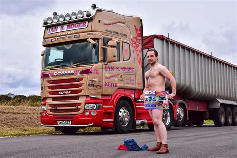 Scots Truckers Strip Off Naked For Charity Calendar To Raise Cash For