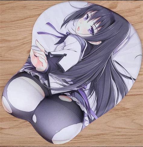 3d Silicone Buttocks Anime Girl Computer And Gaming Mouse Pad Etsy