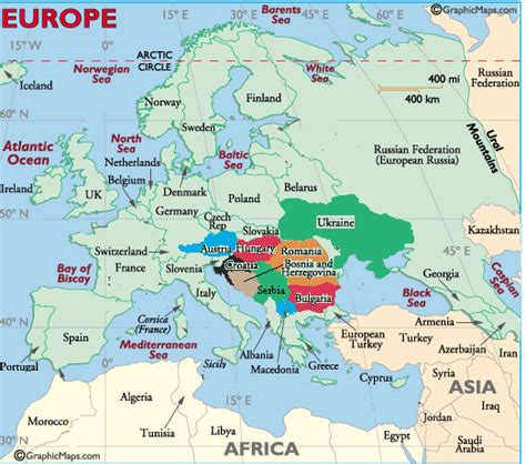 Printable Map Of Europe And Africa