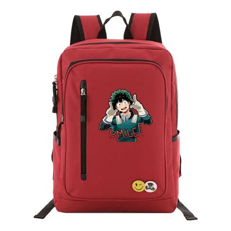 My Hero Academia Midoriya Izuku Deku Backpackstudents School Bag Travel
