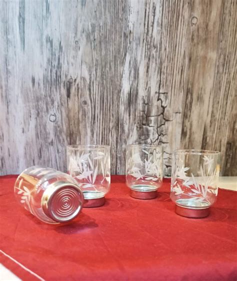 Vintage Russian Short Glasses Soviet Vodka Shot Glass Vodka Etsy