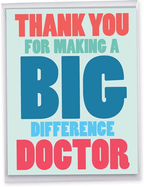 Nobleworks Jumbo Humorous Thank You Greeting Card From Us