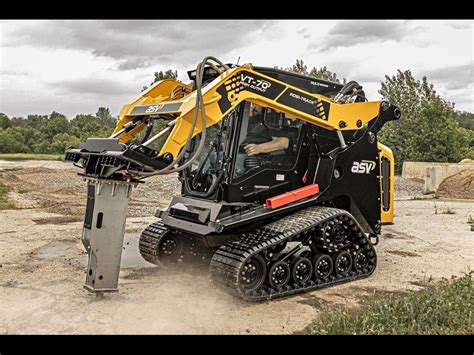 Asv Asv Vt 70 Max Posi Track Compact Track Loader Skid Steer Vt70 For