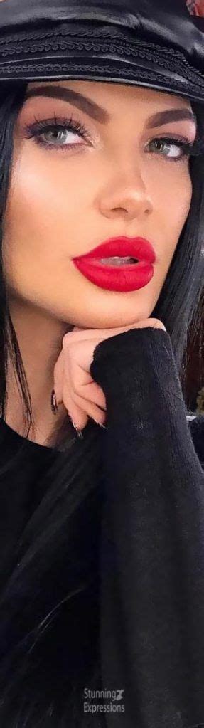 Pin By Stunning Expressions On Red Lips ♠ Fashion Red Lips Perfect