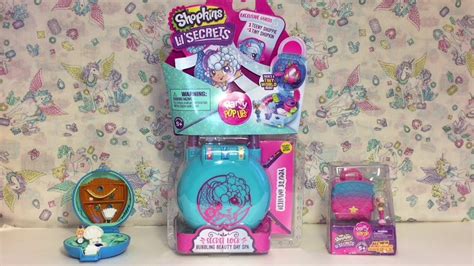 Shopkins Lil Secrets Party Pop Ups Mini Locket Shoppies Playsets Moose