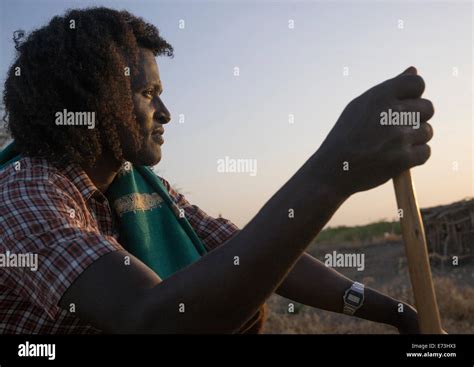 Afar Tribe Man Afambo Afar Regional State Ethiopia Stock Photo Alamy