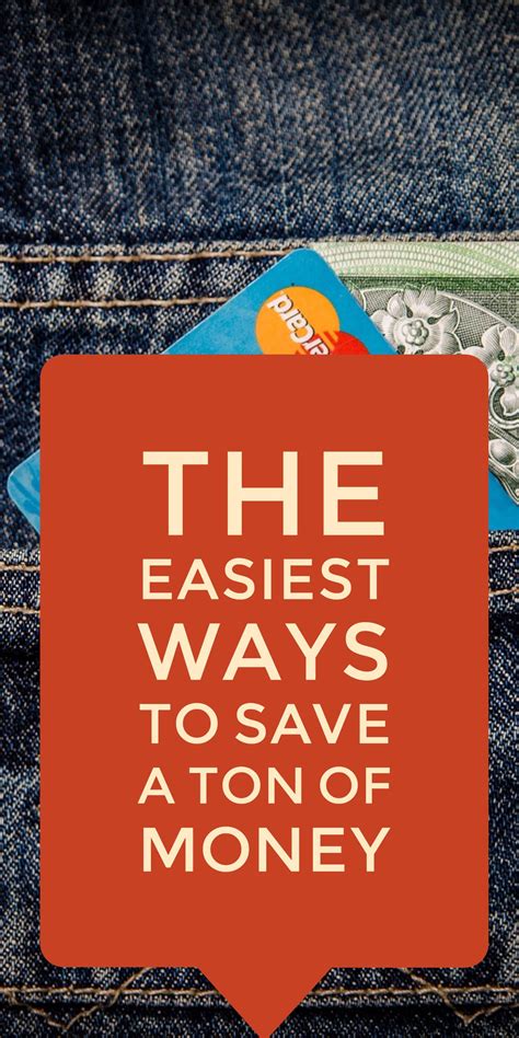 Easy Ways To Save Money | Ways to save money, Ways to save 