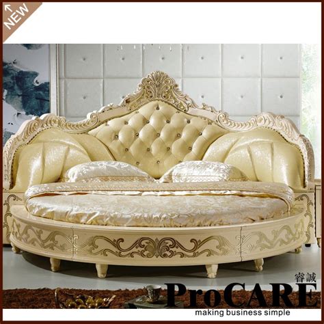 #circlebed#roundbed#plansandideas#enjoy my videos,this videos inculdes unique ideas related house ideas,house decor, furniture ideas. Modern European Elegant Noble Style King Size Round Bed ...