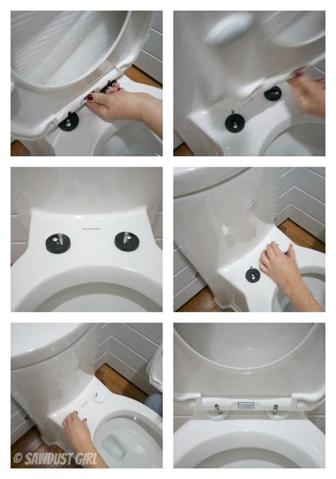 More images for how to fix toilet seat cover » Toilet talk: installation of a one piece wonder - Sawdust ...