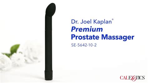calexotics dr joel kaplan® premium prostate massager youtube