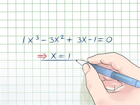 3 Ways To Solve A Cubic Equation Wikihow