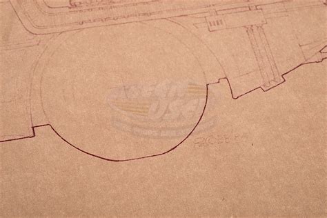 Back To The Future Original Delorean Time Machine Blueprint