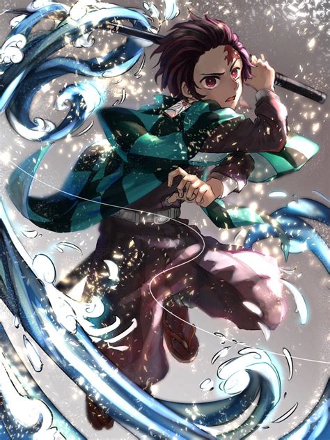 Kimetsu no yaiba, tanjirou kamado, original wallpaper dimensions is 1920x1080px, file size is 105.74kb Tanjiro Kamado Wallpaper | demon slayer wallpaper iphone