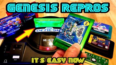 How To Make Sega Genesis Repros Homebrew And Prototypes With Krikzz