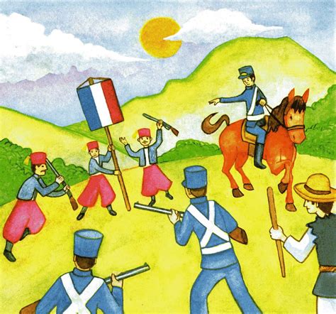 Homework these pictures of this page are about:batalla de puebla dibujo. 24 de mayo de.. - Taringa!