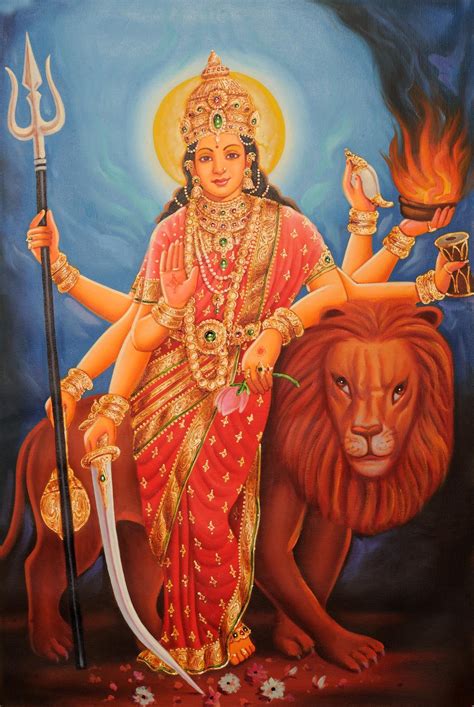 Goddess Durga Exotic India Art