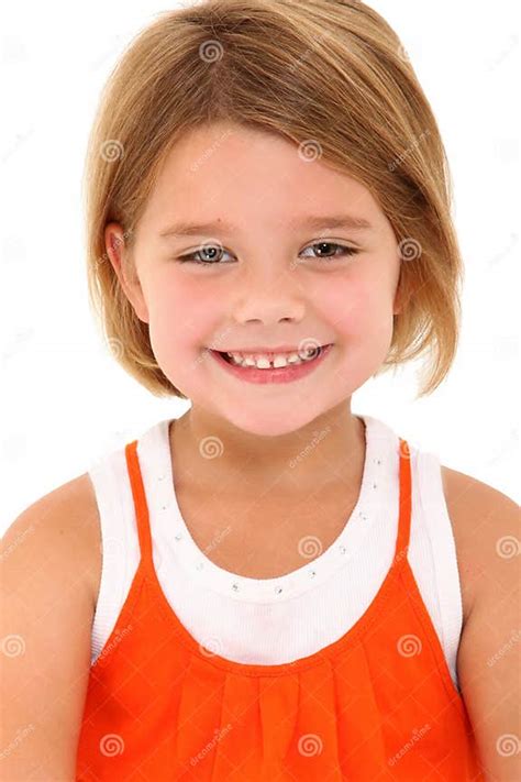 Five Year Old Girl Stock Image Image Of Girl Teeth 16016883