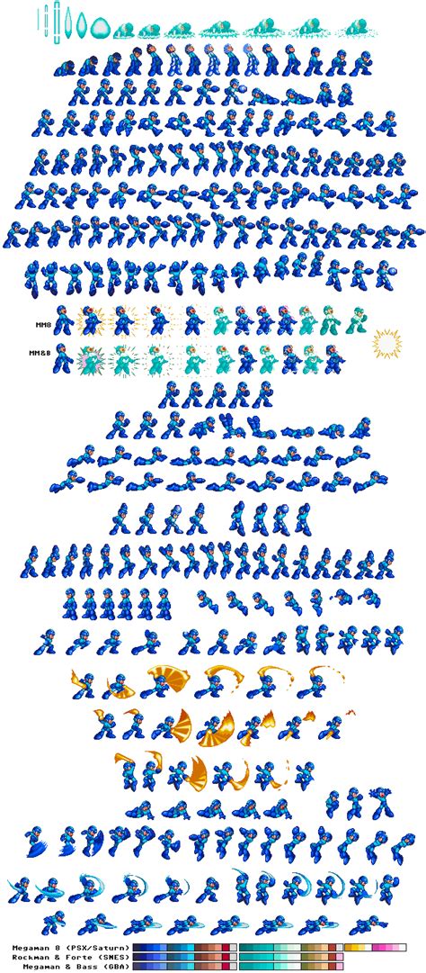 Mega Man 8 Sprites
